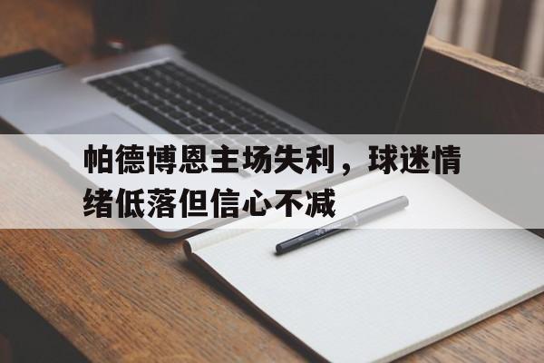 帕德博恩主场失利，球迷情绪低落但信心不减-平博体育